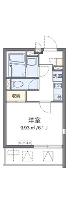 クレイノフロレゾン立川の物件間取画像